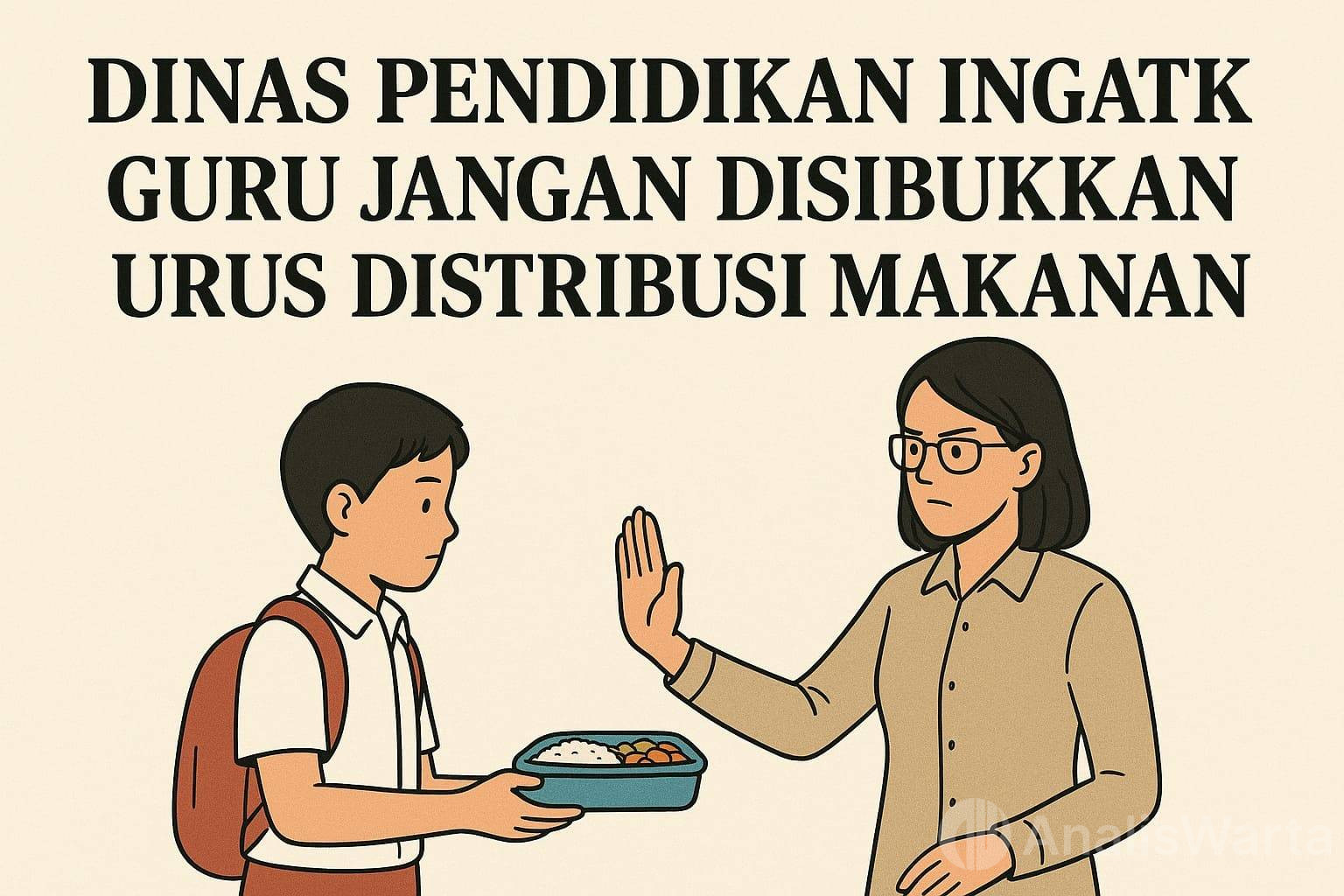 Insentif Rp100 Ribu untuk Guru Honorer, Program Makan Bergizi Picu Polemik, Disdik Ketapang Keberatan