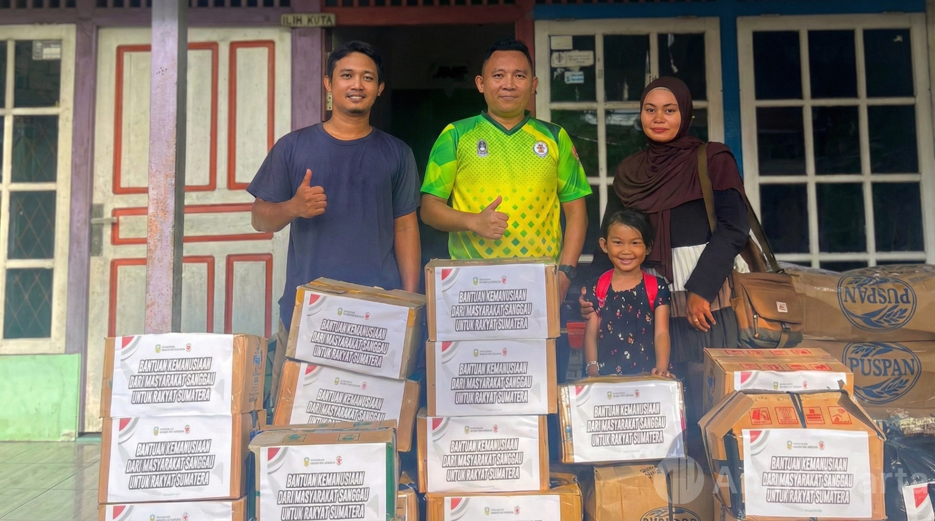 Warga Sanggau Bersatu: Kirim Bantuan untuk Korban Banjir & Longsor di Sumatra