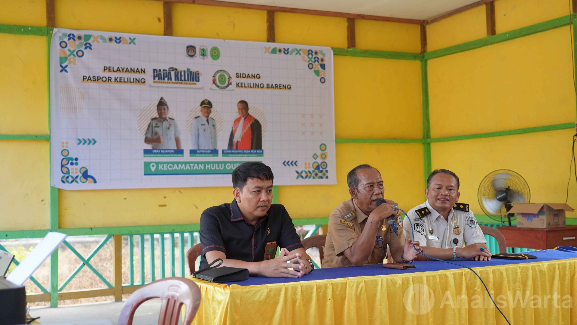 Paspor dan Sidang Sekaligus, Warga Hulu Gurung Tak Perlu ke Kota