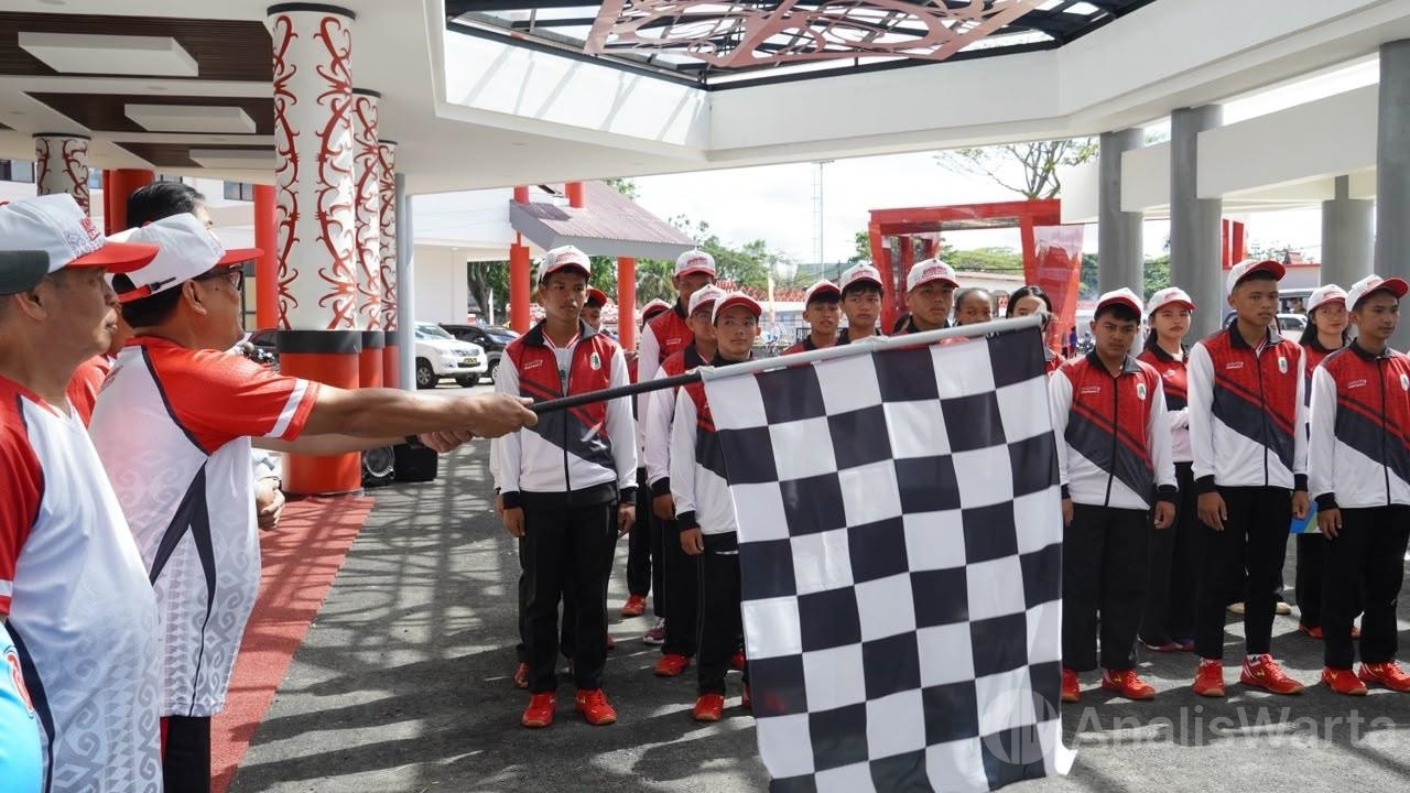 Kapuas Hulu Berangkatkan Atlet POPDA 2026, Seluruh Kontingen Dapat Perlindungan BPJS