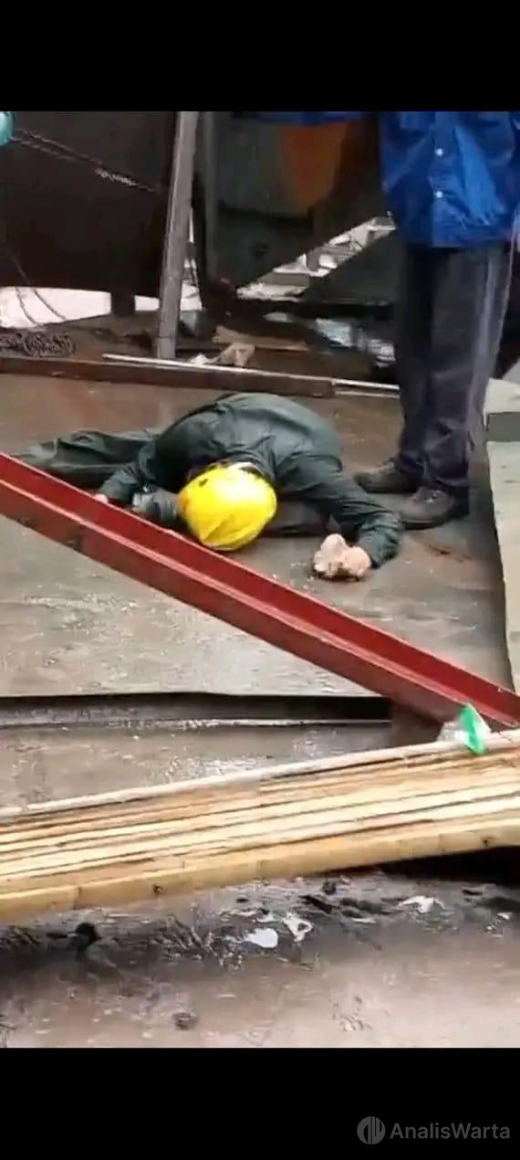 Tewas di Padang 12: WNA Asal Beijing Tertimpa Besi Proyek Smelter Saat Hujan Deras