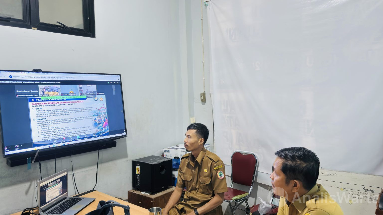 Dinas Perikanan Kapuas Hulu Bahas Pengamanan Kampung Nelayan