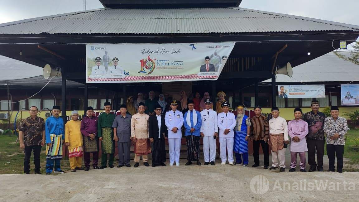 Peringatan HUT ke-19 Kubu Raya Jadi Pemantik Semangat Membangun di Rasau Jaya
