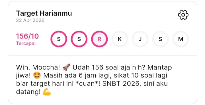 yepp, 156 soal terakhir hari ini. terimakasih analitica untuk beberapa bulan ini, besok giliranku…
