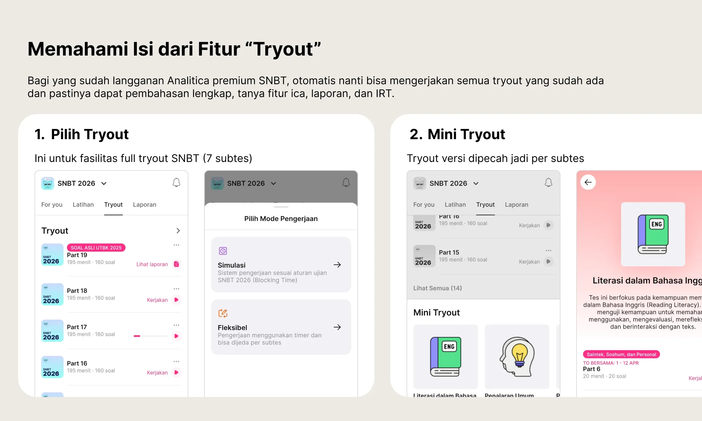 101 Guide Menggunakan Aplikasi Analitica Biar Ga Bingung Harus Dari Mana Jujur ya, banyak banget…