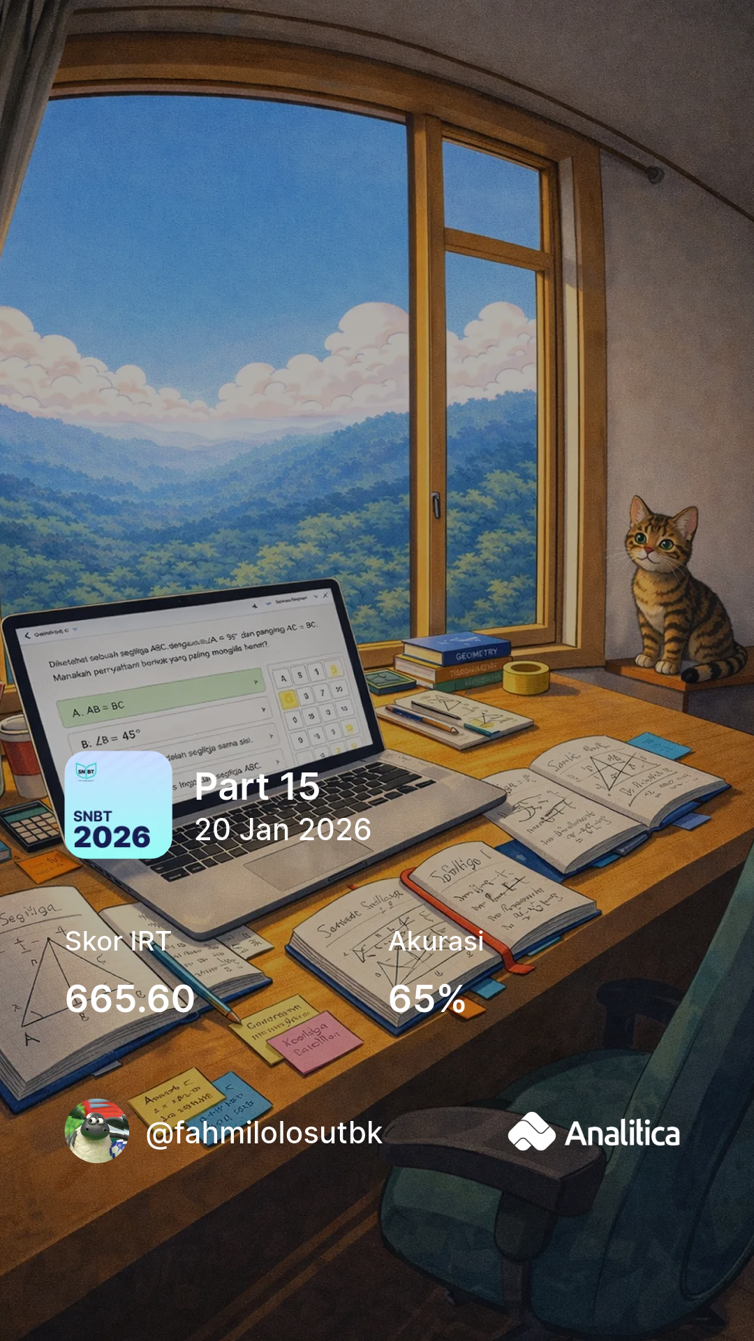kali ini to tembus 650an semoga konsisten😹