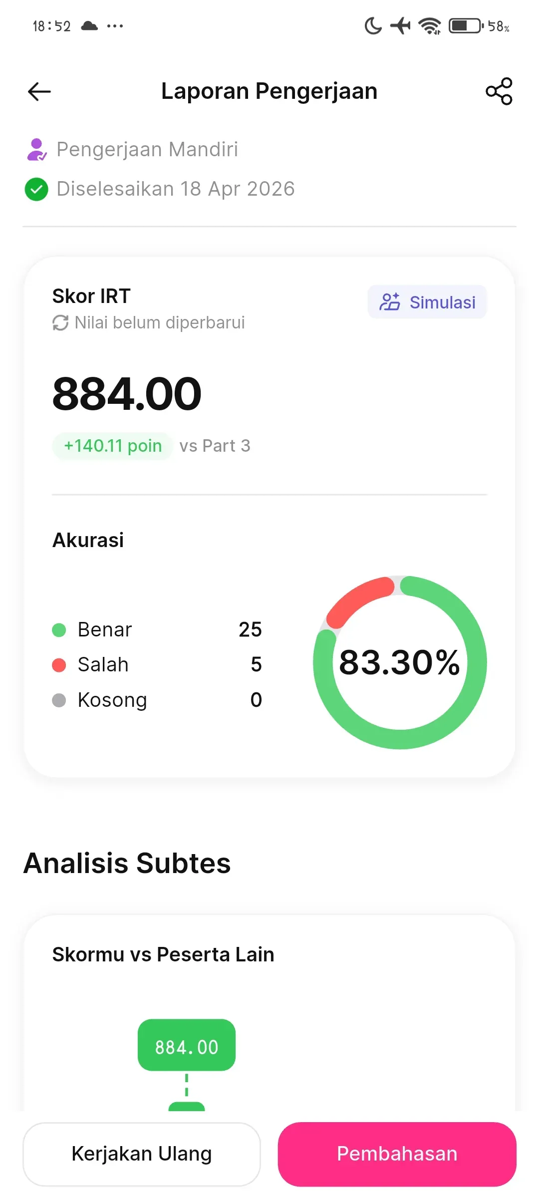Bismillah skor mini tryout lbi gue jadi kenyataan di utbk asli😡🔥🔥