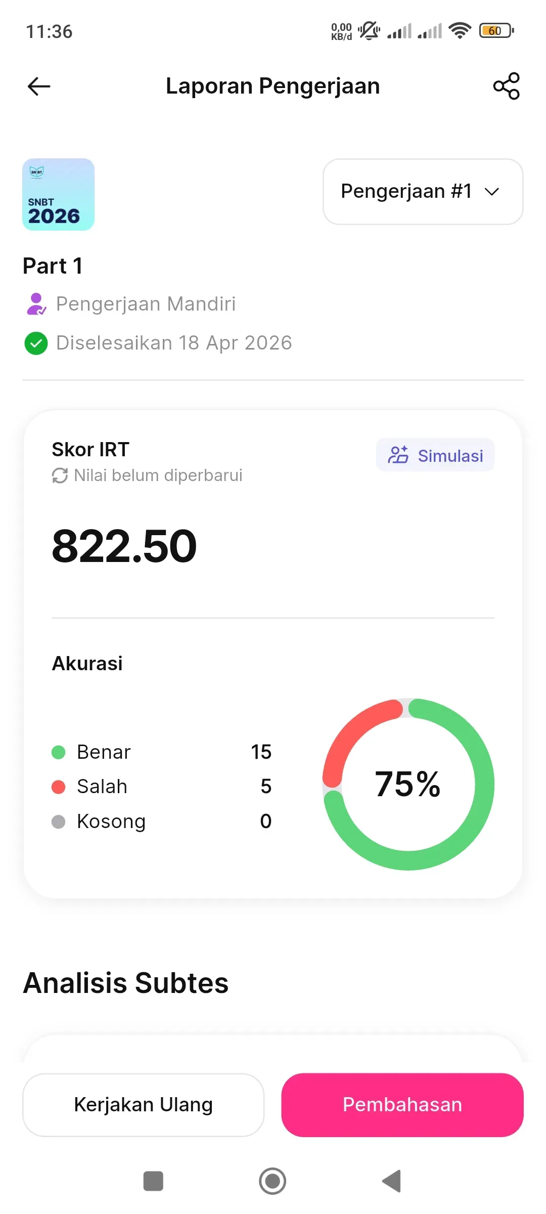 Alhamdulillah PBM masih ramah 🤩 Tips nya : - Pahami dulu MATERINYA - Latsol Minimal 200+/hari -…