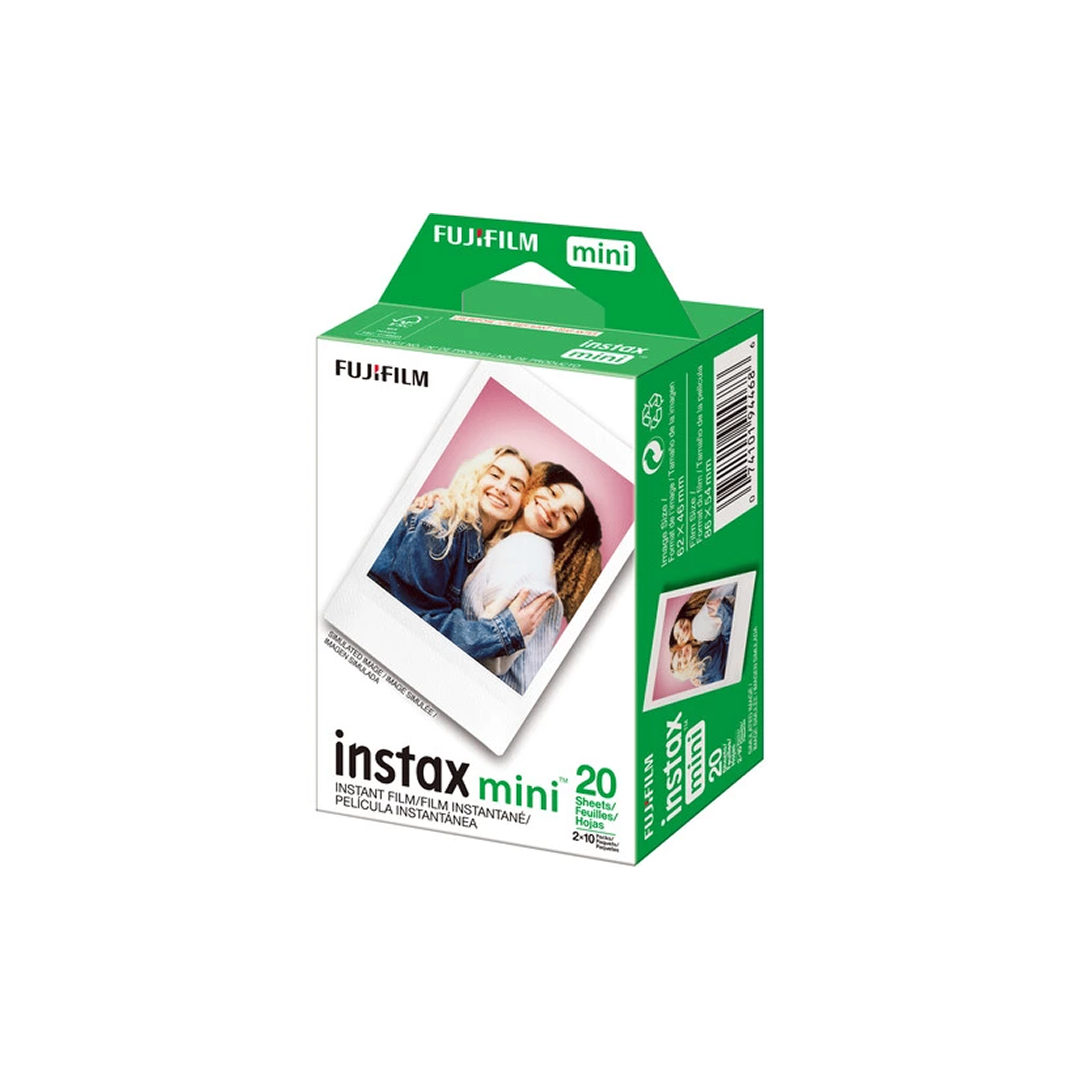 Fujifilm Refill Instax Mini Twinpack Plain Film - 1