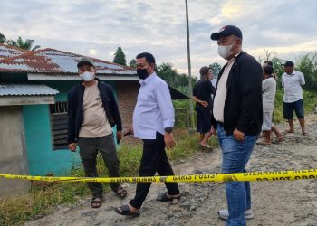 Kapolres Simalungun AKBP Agus Waluyo, SIK., Turun ke TKP Tewasnya Wartawan Mara Salem Harahap (Marsal)
