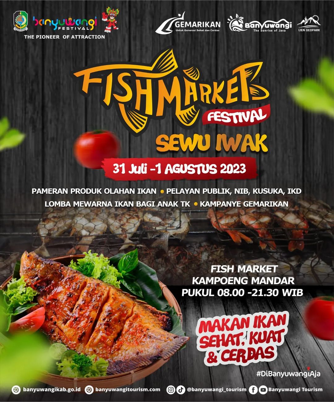 Fish Market Festival Sewu Iwak Banyuwangi - August, 31 Jul - 1 August