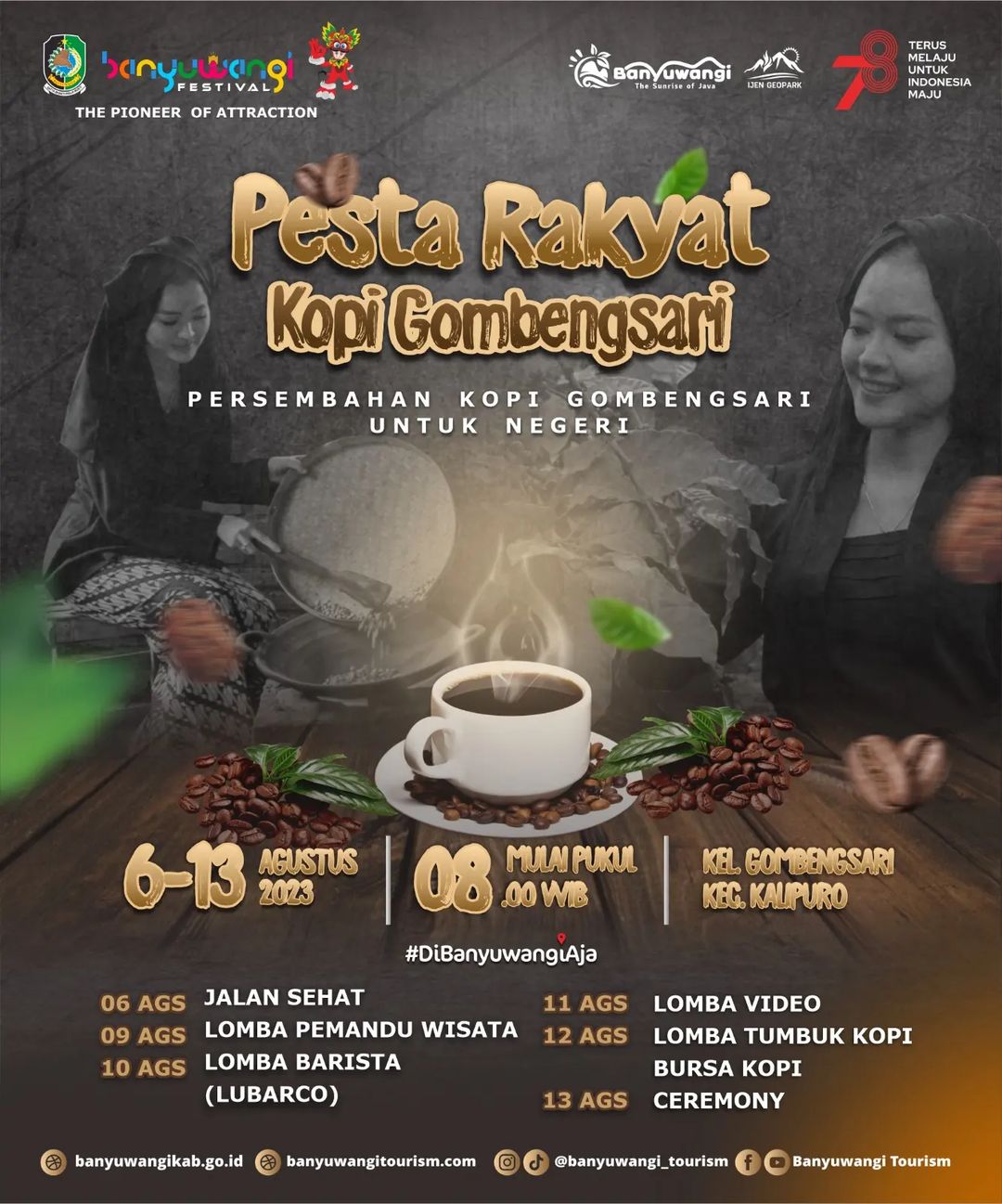Gombangsari Coffee Party - August 6-13, 2023