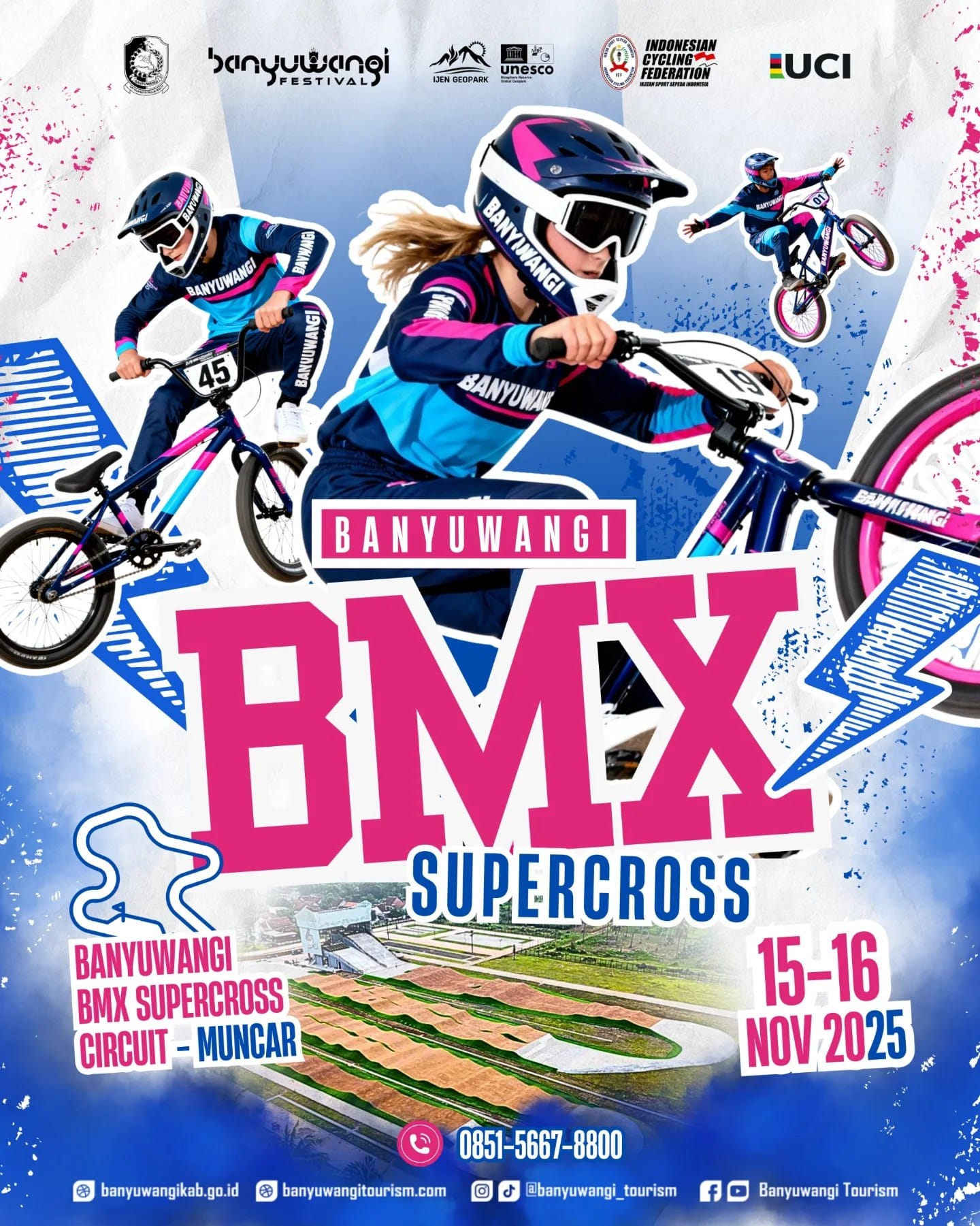 Banyuwangi BMX Supercross 2025: International Thrills!