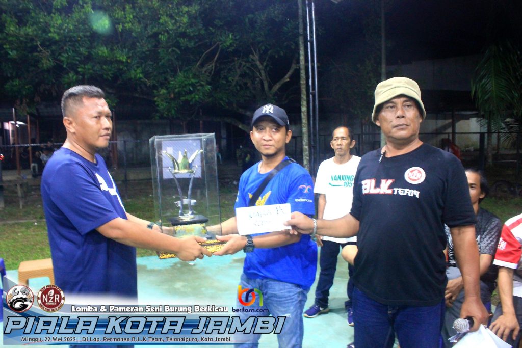 Ambasador BC Juara BC Terbaik Ajang Piala Kota Jambi 