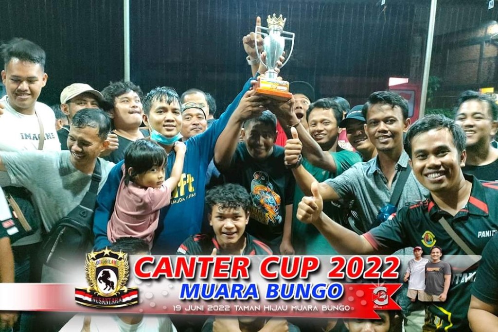 Juara BC Terbaik diraih oleh RM Citra BC Ajang Canter CUP Bungo 2022