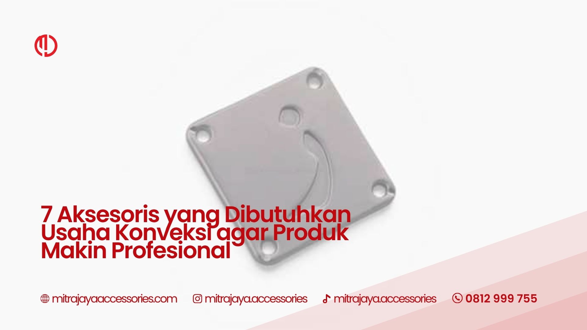 7 Aksesoris yang Dibutuhkan Usaha Konveksi agar Produk Makin Profesional