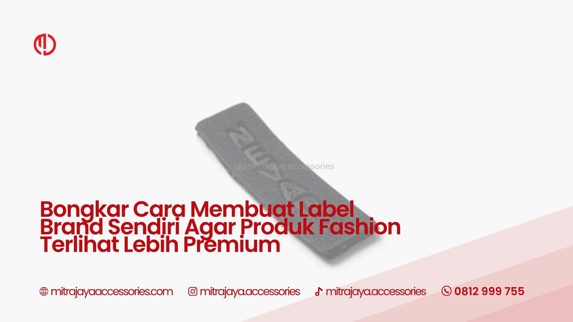 Bongkar Cara Membuat Label Brand Sendiri Agar Produk Fashion Terlihat Lebih Premium