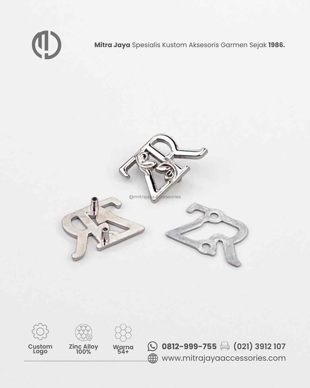 Logo Plat Gamis Custom