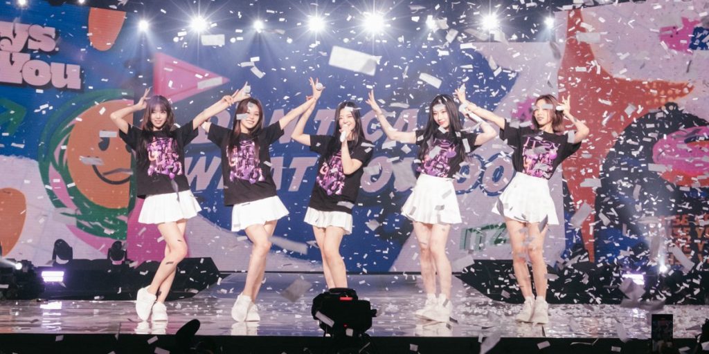 Konser K-Pop girl group ITZY di Jakarta