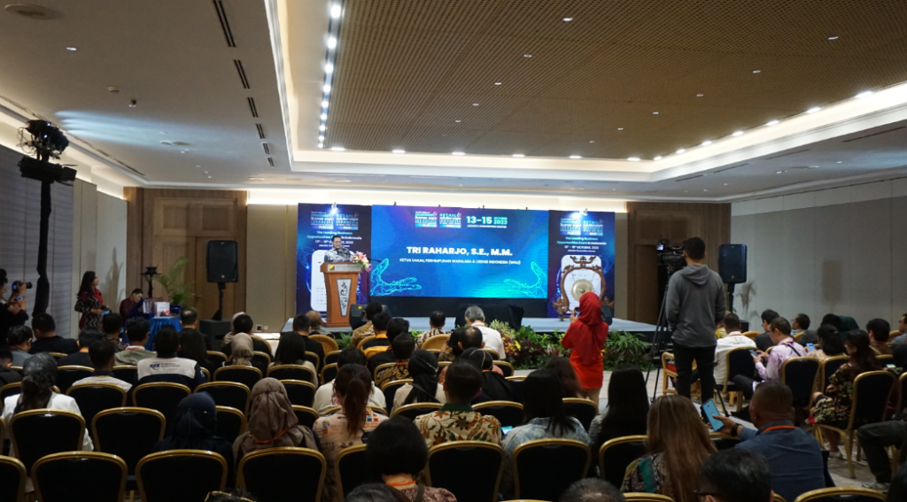 Pembukaan pameran waralaba FLEI Edisi ke-21 tahun 2024 di JCC Senayan Jakarta.