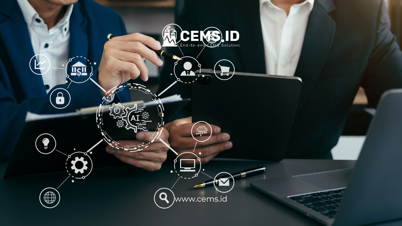 Langkah-Langkah Implementasi CEMS di Pabrik Canva canva