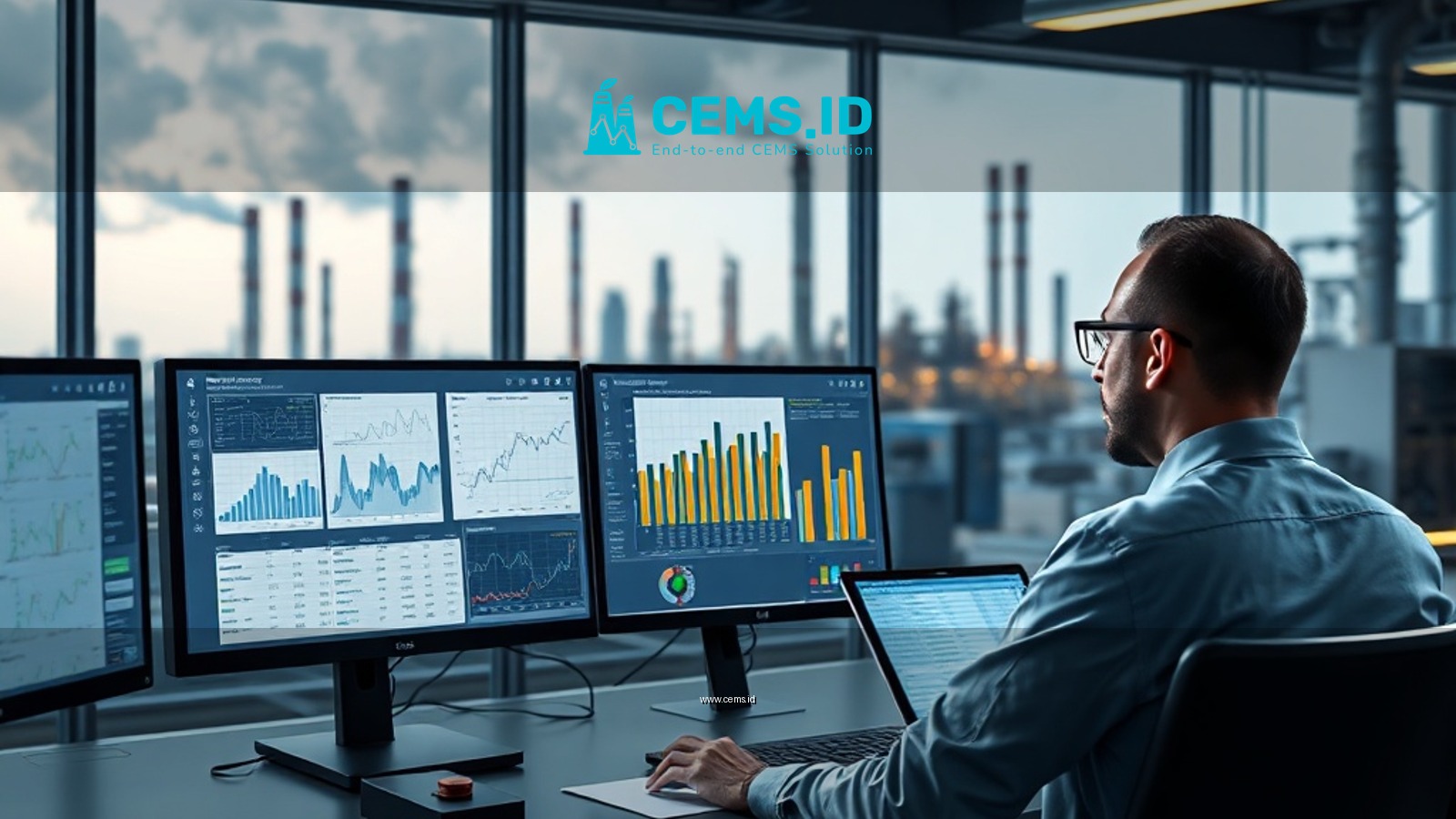 data CEMS untuk analisis kepatuhan bulanan