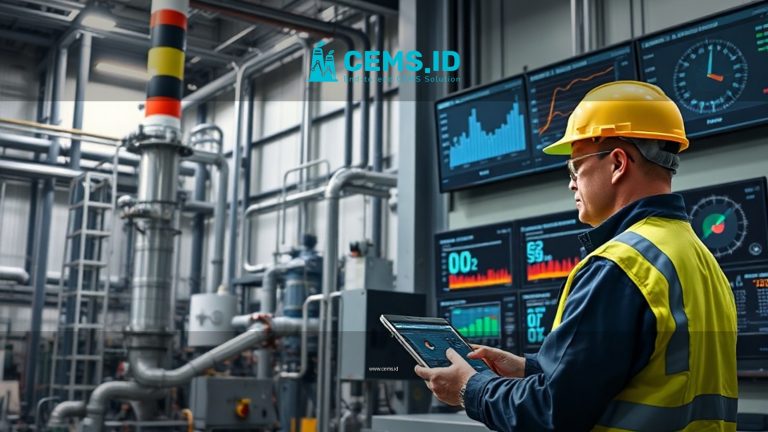 parameter emisi prioritas di sistem CEMS