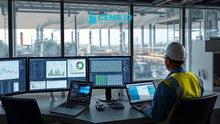 strategi CEMS untuk mengurangi variasi emisi antar lini produksi
