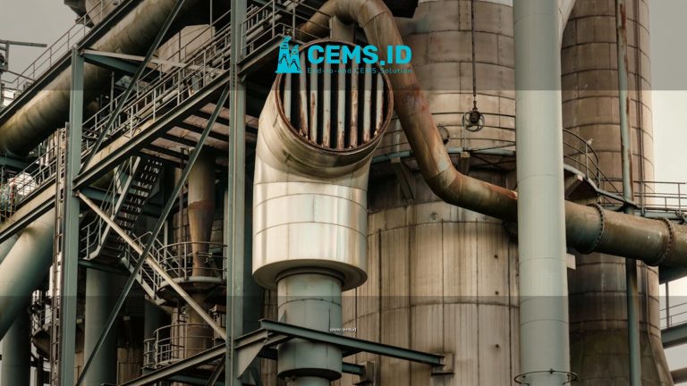 Close-up of industrial factory pipes and metal structures creating a complex machinery scene.