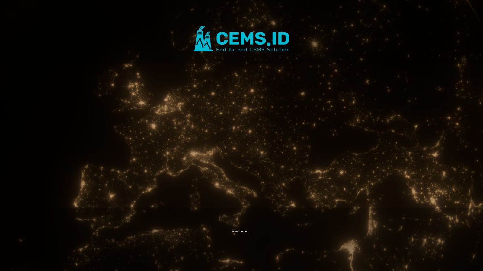 A breathtaking aerial view showing Europe's illuminated cities during nighttime.