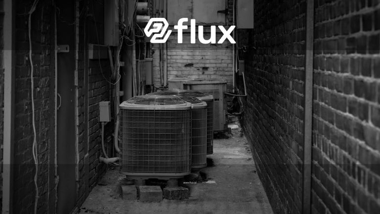 Black and white alley featuring industrial air conditioning units against a brick wall.