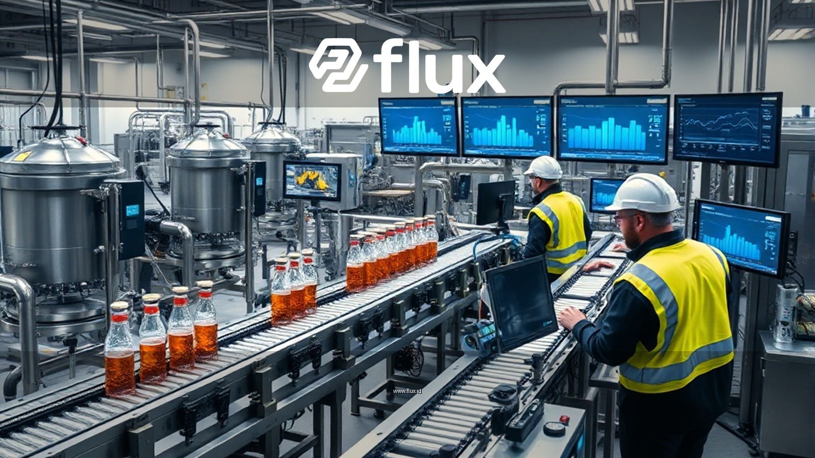 Flux untuk monitoring IoT di industri FMCG