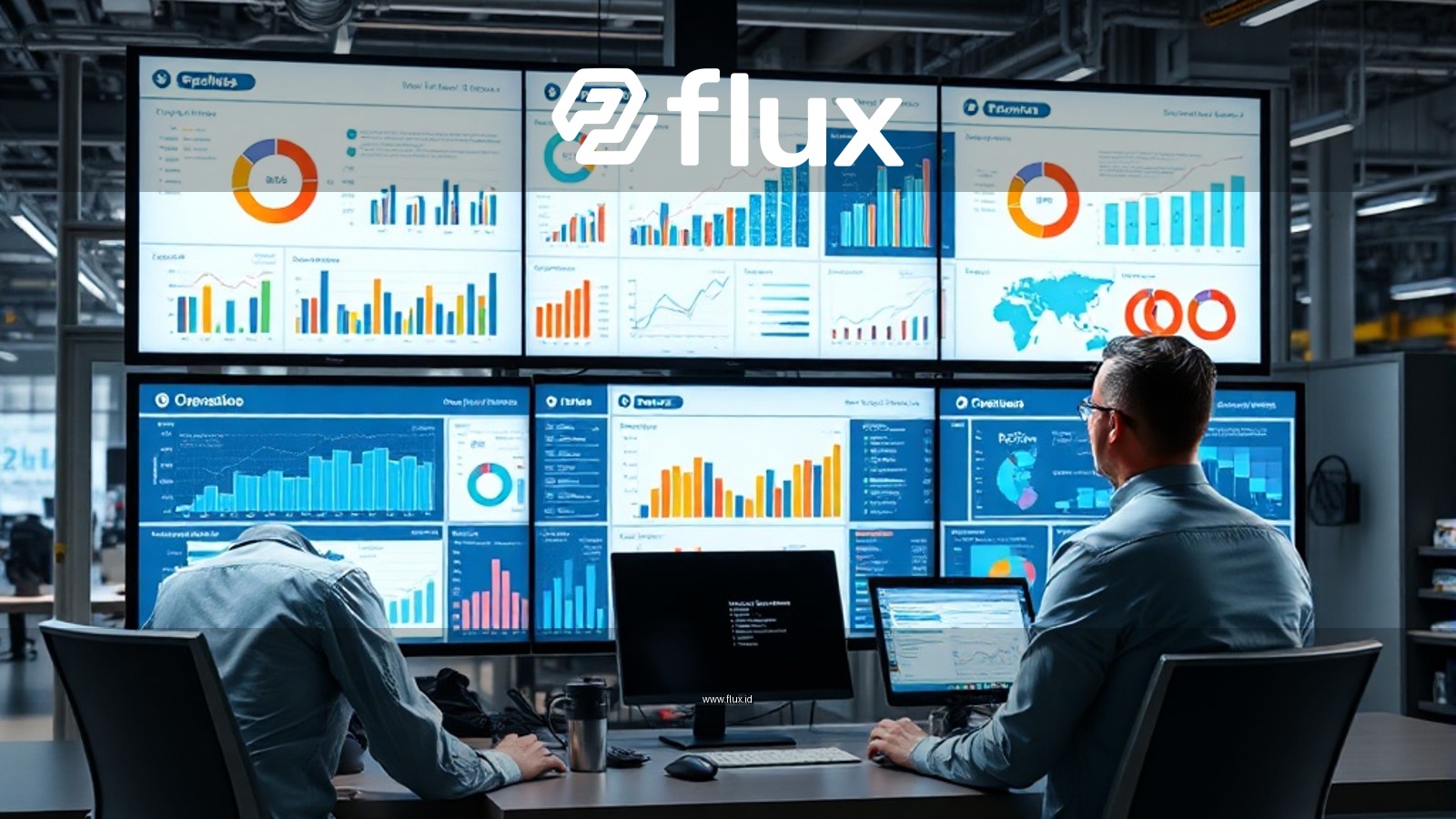 Flux untuk konsolidasi dashboard antar divisi