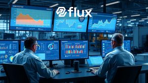 Flux untuk data analytics IoT pada beban puncak