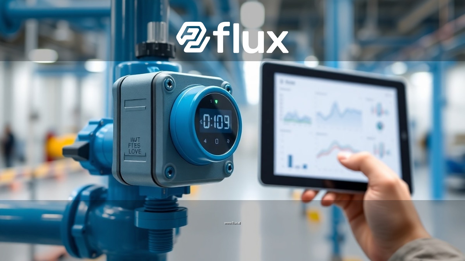 Cara Pantau Tekanan Air Pipa Distribusi PDAM Lewat Flux