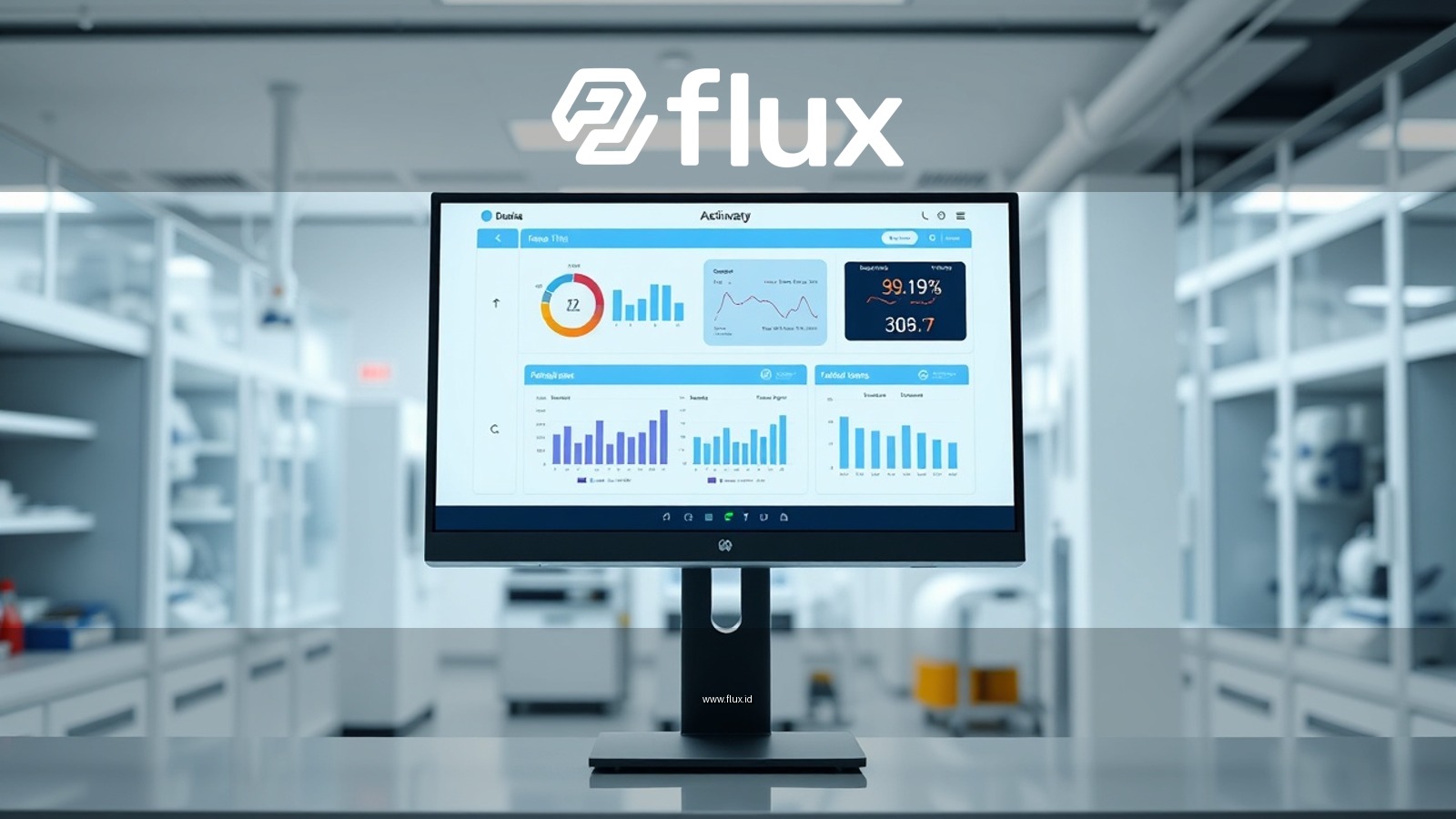 Solusi Dashboard Flux untuk Validasi Suhu Udara Lab Farmasi