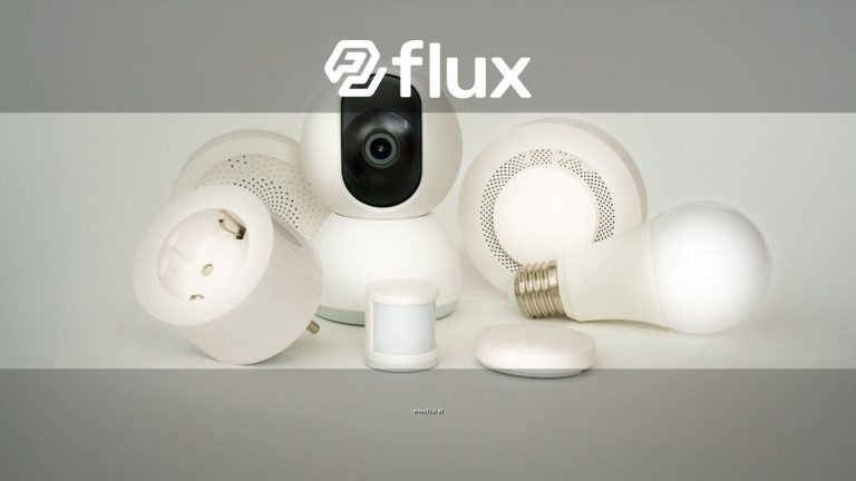 A collection of smart home devices including bulbs, sockets, and cameras on a white backdrop.