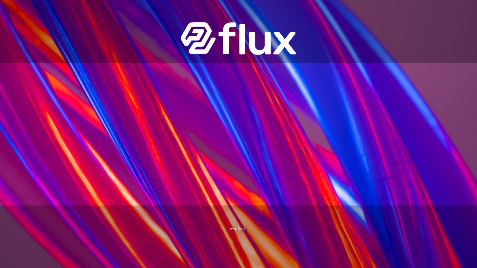 Dynamic abstract image featuring vibrant red and blue light streaks in motion, creating an electric visual effect.