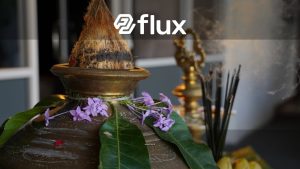 A beautiful arrangement for Pongal festival featuring a decorated pot, mango leaves, flowers, and bananas in Sri Lanka.