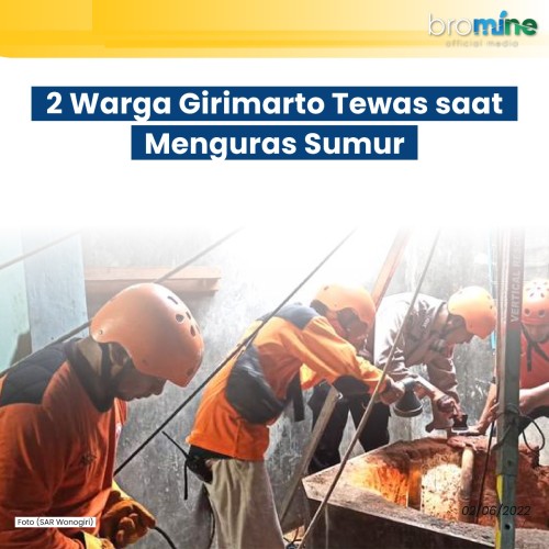 2 Warga Girimarto Tewas saat Menguras Sumur