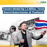 Tanam Modal Rp 1,2 Miliar, Tesla Resmi Buka Kantor di Thailand