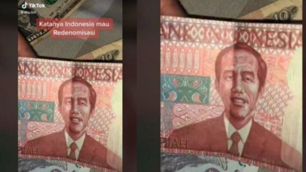 Heboh Uang Bergambar Jokowi, BI Angkat Bicara