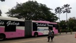 Bus Pink Transjakarta Kembali Beroperasi Hari Ini