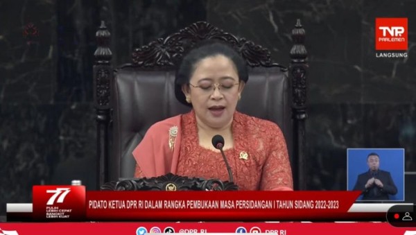 DPR Buka Masa Sidang I Tahun 2022-2023