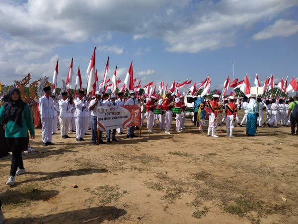 Mulai dari Alat Pembangunan Desa Ngadiroyo hingga Kesenian Dipamerkan di Karnaval Kebangsaan