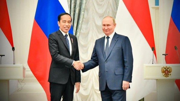 Putin Beri Selamat HUT RI pada Jokowi via Telepon