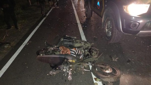 1 Orang Tewas Akibat Kecelakaan Bus vs Motor di Selogiri Wonogiri