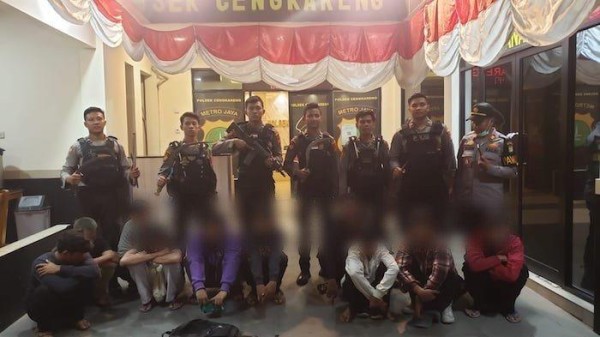 Ketahuan akan Tawuran Balas Dendam, 10 Pelajar Diamankan Polsek Cengkareng