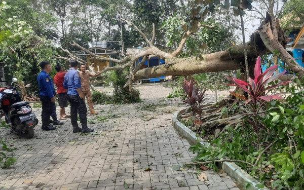 Puting Beliung Sapu Rumah di Tangerang