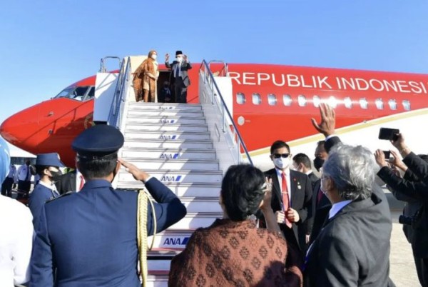 Wapres Kembali ke Tanah Air Usai Kunjungan 4 Hari di Jepang